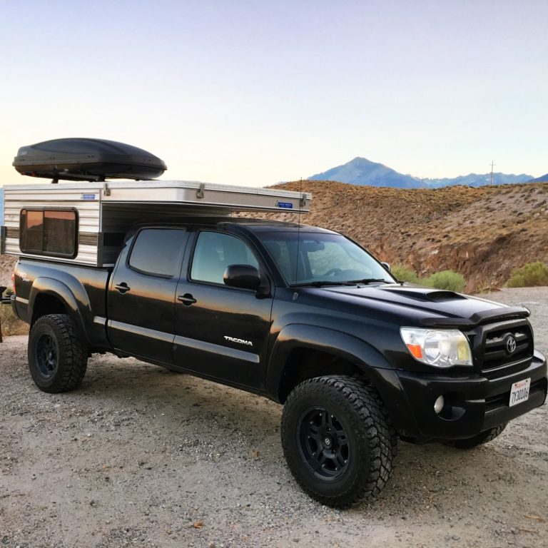 mid-size truck, mini truck, pop-up campers, four wheel campers, Four Wheel Pop-Up Campers, Jackson Hole, Wyoming