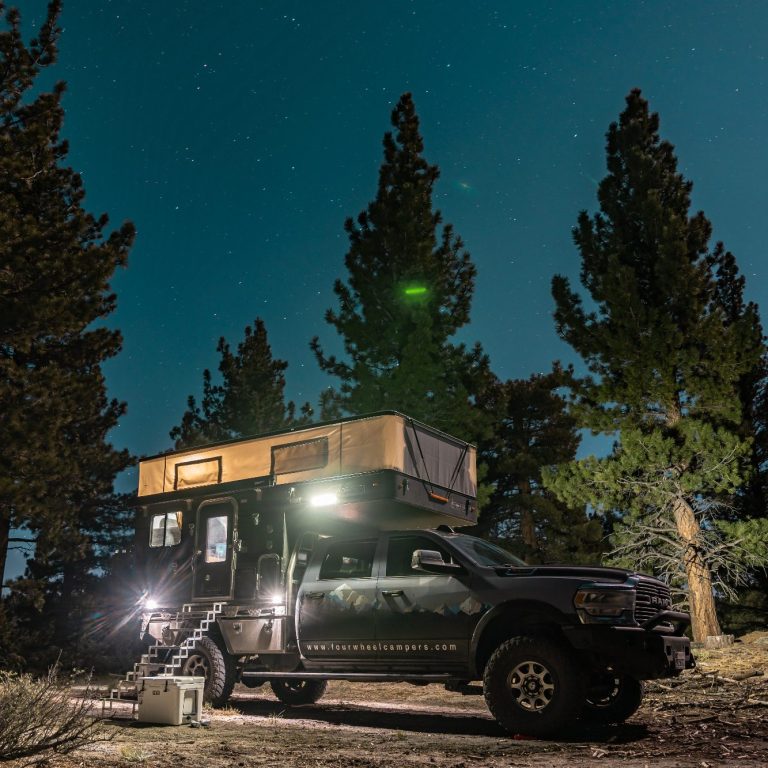 Four Wheel Pop-Up Campers, dependable, durable, pop-up camper, lightweight, four wheel truck, Jackson Hole, Wyoming