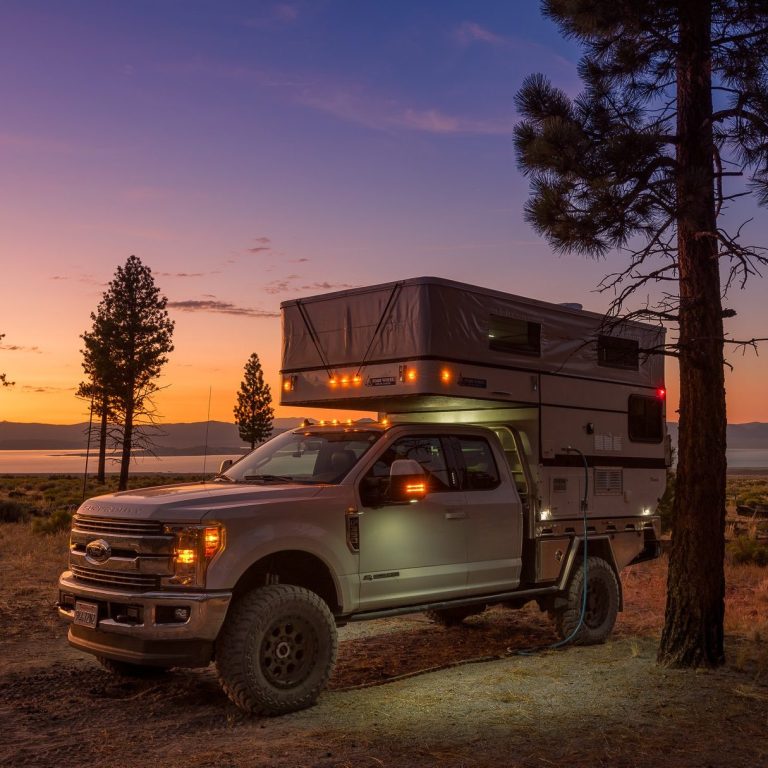 flat bed pop-up campers, full size trucks, mid-size trucks, Four Wheel Pop-Up Campers, Jackson Hole, Wyoming